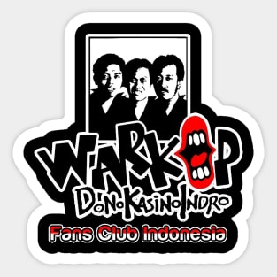 WARKOP DONO KASINO INDRO Sticker